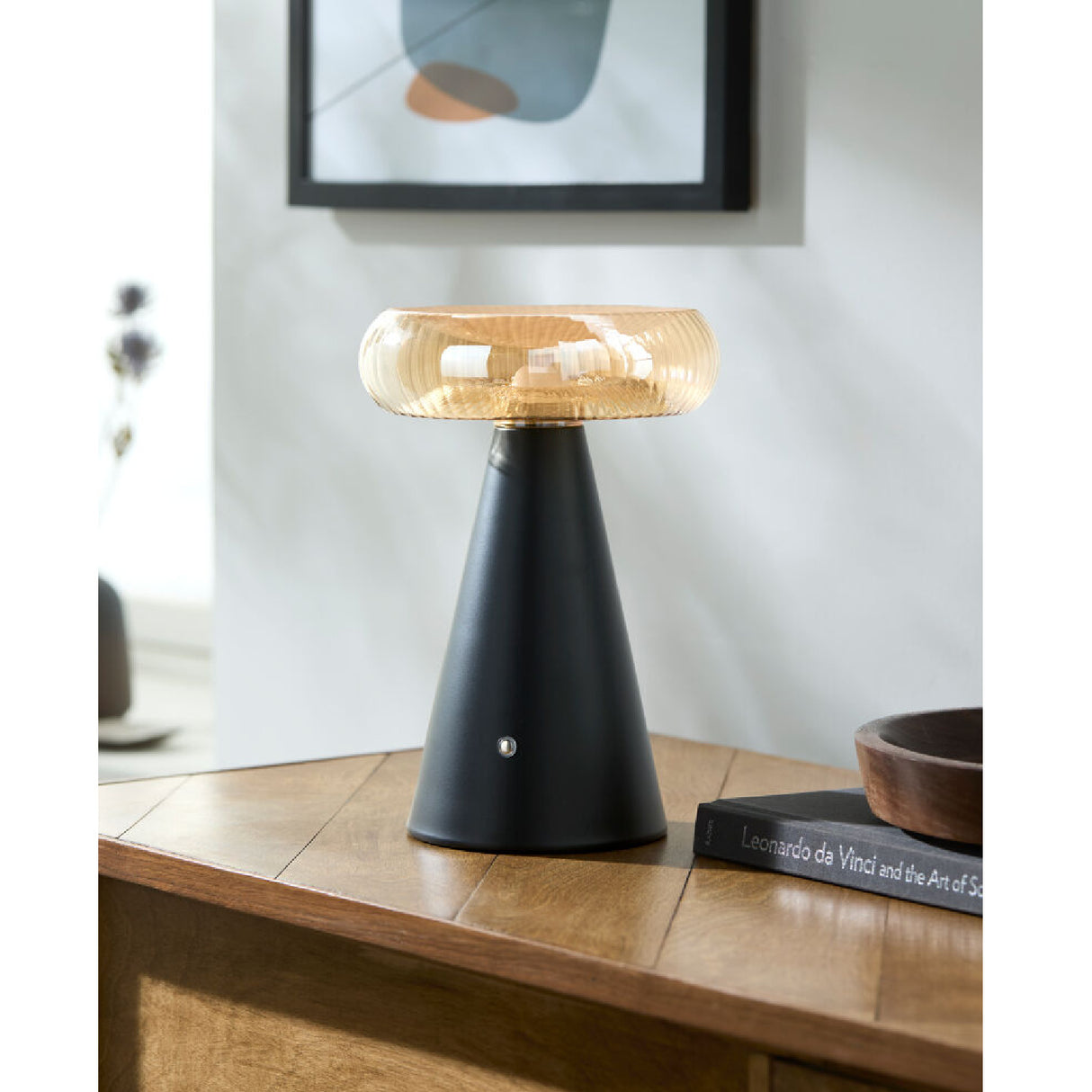 Modern European furniture - Champagne Glass Accent Table Lamp - www.oroa.com | Oroa.com