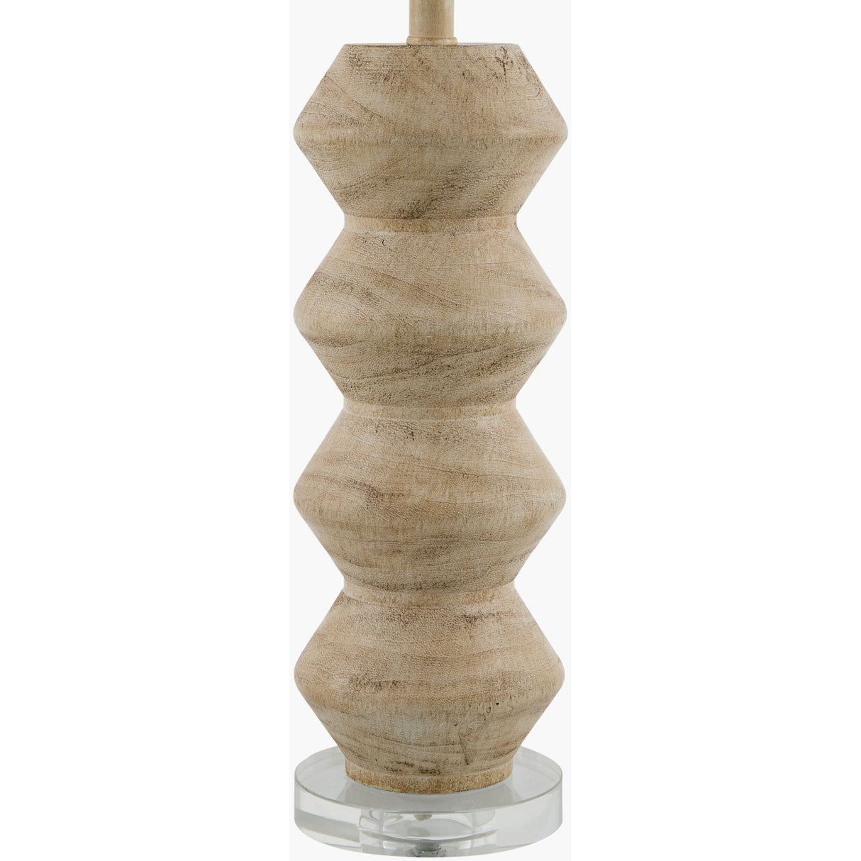 Modern European furniture - Geometrical Base Linen Table Lamp - www.oroa.com | Oroa.com