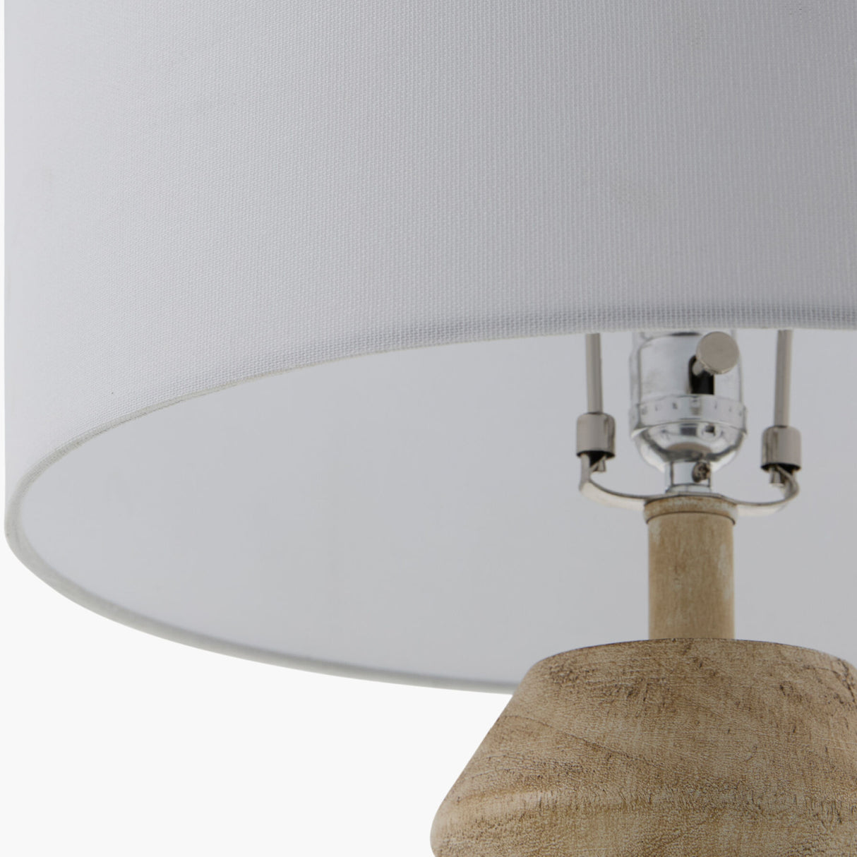 Modern European furniture - Geometrical Base Linen Table Lamp - www.oroa.com | Oroa.com