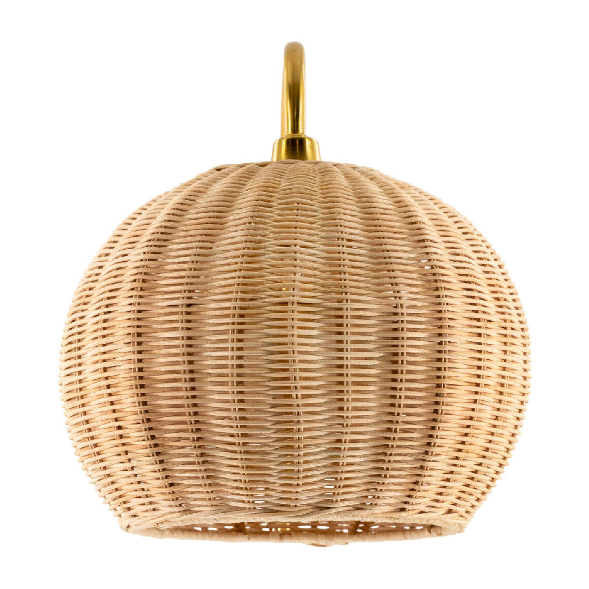 Modern European furniture - Round Rattan Wall Lamp - www.oroa.com | Oroa.com