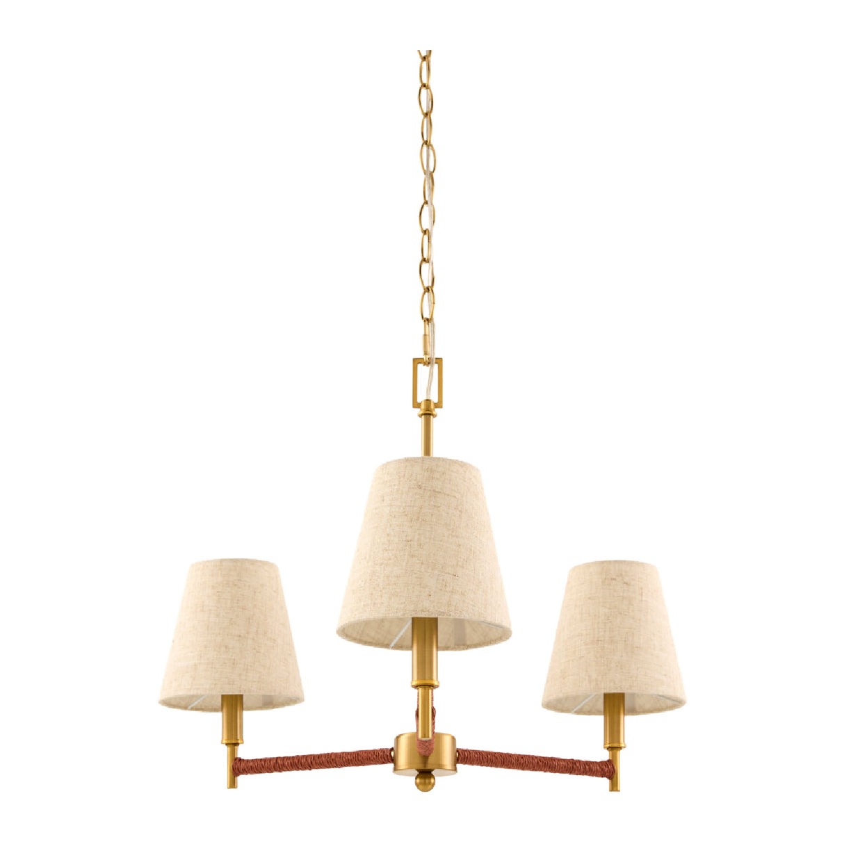 Modern European furniture - Gold Armed Chandelier - www.oroa.com | Oroa.com