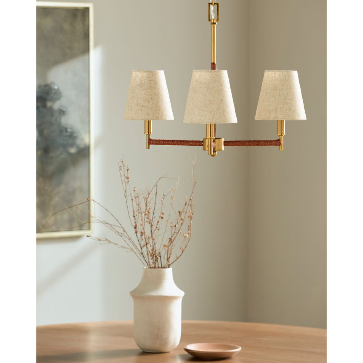 Modern European furniture - Gold Armed Chandelier - www.oroa.com | Oroa.com
