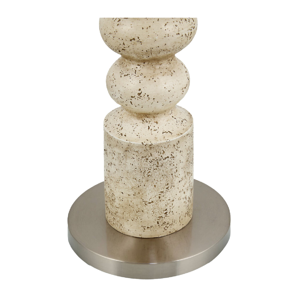 Modern European furniture - Cream Layered Base Floor Lamp - www.oroa.com | Oroa.com