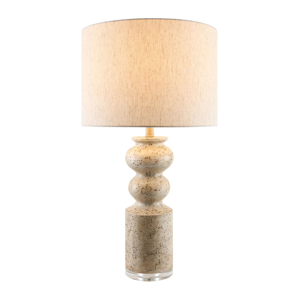 Modern European furniture - Cream Layered Base Table Lamp - www.oroa.com | Oroa.com