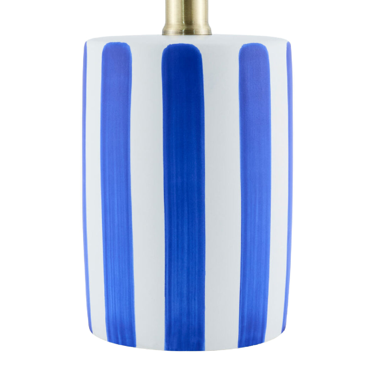 Modern European furniture - Striped Ceramic Linen Table Lamp - www.oroa.com | Oroa.com