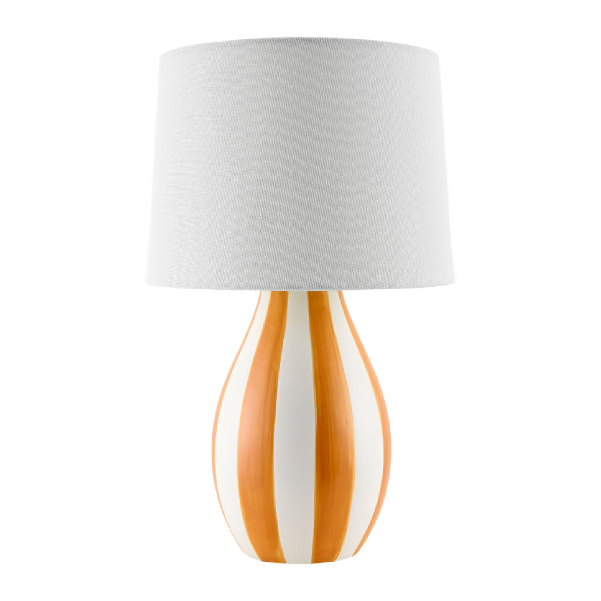 Modern European furniture - Hand-painted Striped Ceramic Table Lamp - www.oroa.com | Oroa.com
