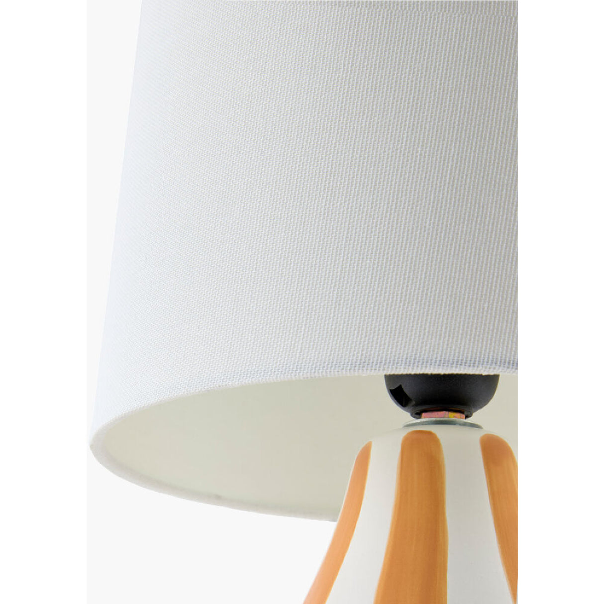 Modern European furniture - Hand-painted Striped Ceramic Table Lamp - www.oroa.com | Oroa.com