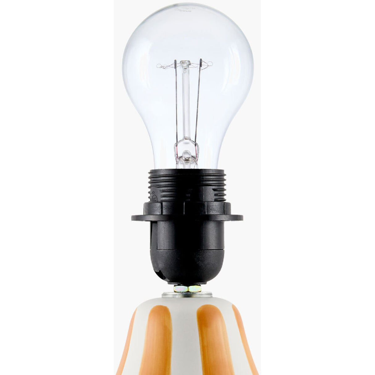 Modern European furniture - Hand-painted Striped Ceramic Table Lamp - www.oroa.com | Oroa.com