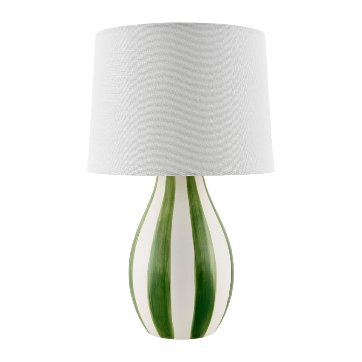 Modern European furniture - Hand-painted Striped Ceramic Table Lamp - www.oroa.com | Oroa.com