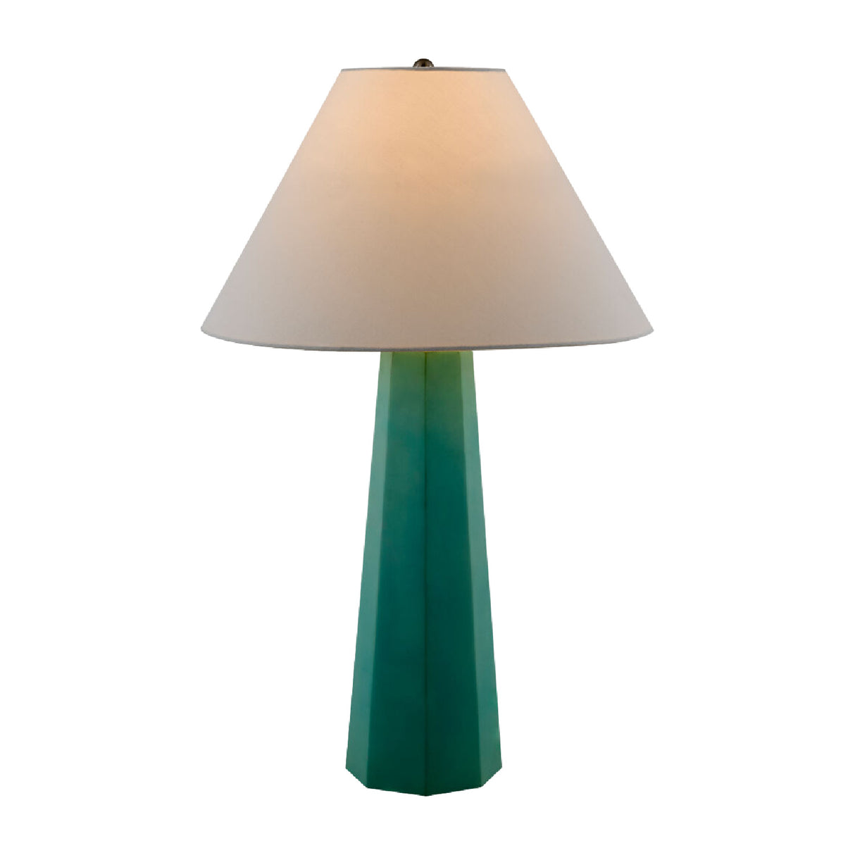 Modern European furniture - Painted Cement Linen Table Lamp - www.oroa.com | Oroa.com