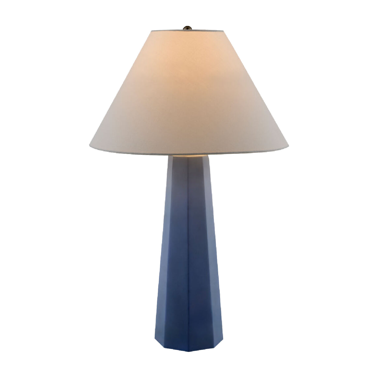 Modern European furniture - Painted Cement Linen Table Lamp - www.oroa.com | Oroa.com