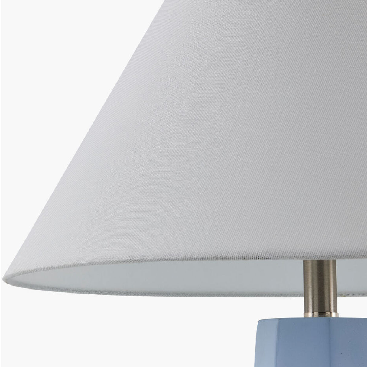 Modern European furniture - Painted Cement Linen Table Lamp - www.oroa.com | Oroa.com