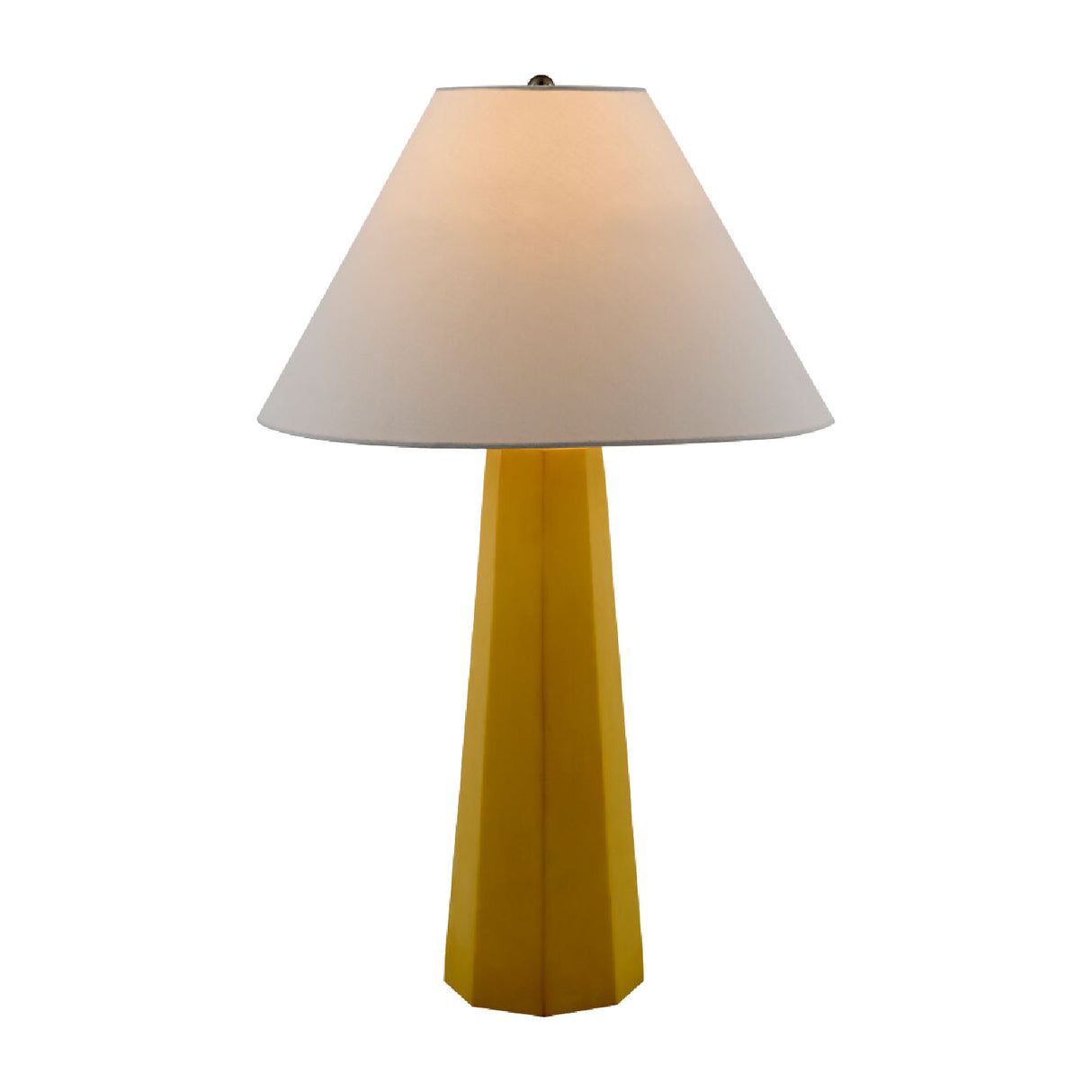 Modern European furniture - Painted Cement Linen Table Lamp - www.oroa.com | Oroa.com