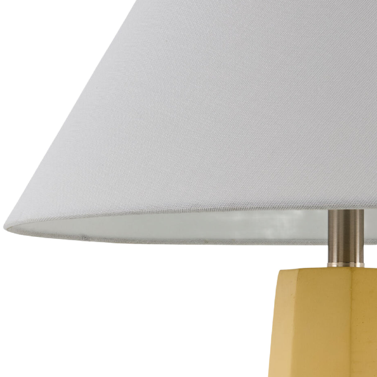 Modern European furniture - Painted Cement Linen Table Lamp - www.oroa.com | Oroa.com