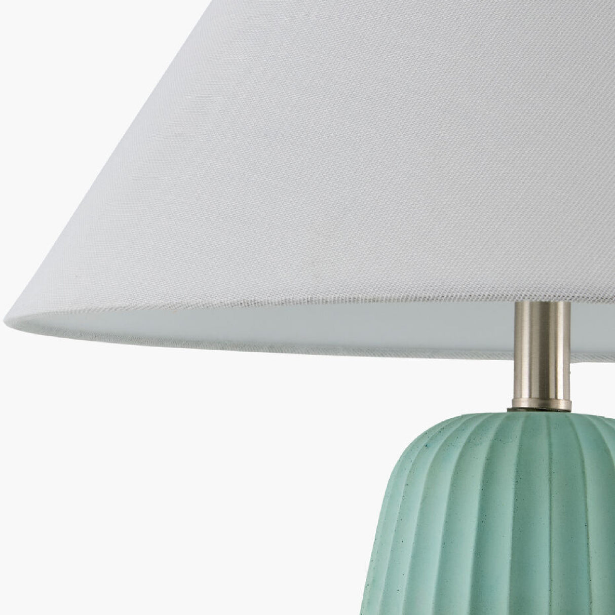 Modern European furniture - Painted Cement Linen Table Lamp - www.oroa.com | Oroa.com
