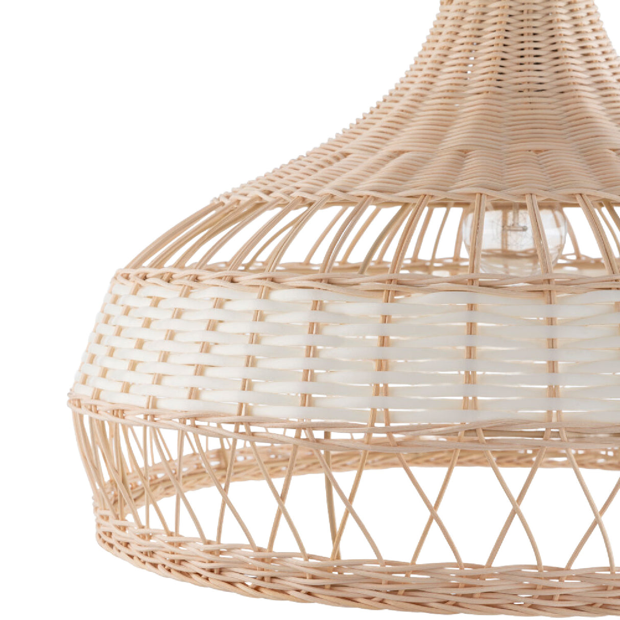 Modern European furniture - Braided Rattan Pendant Lamp - www.oroa.com | Oroa.com