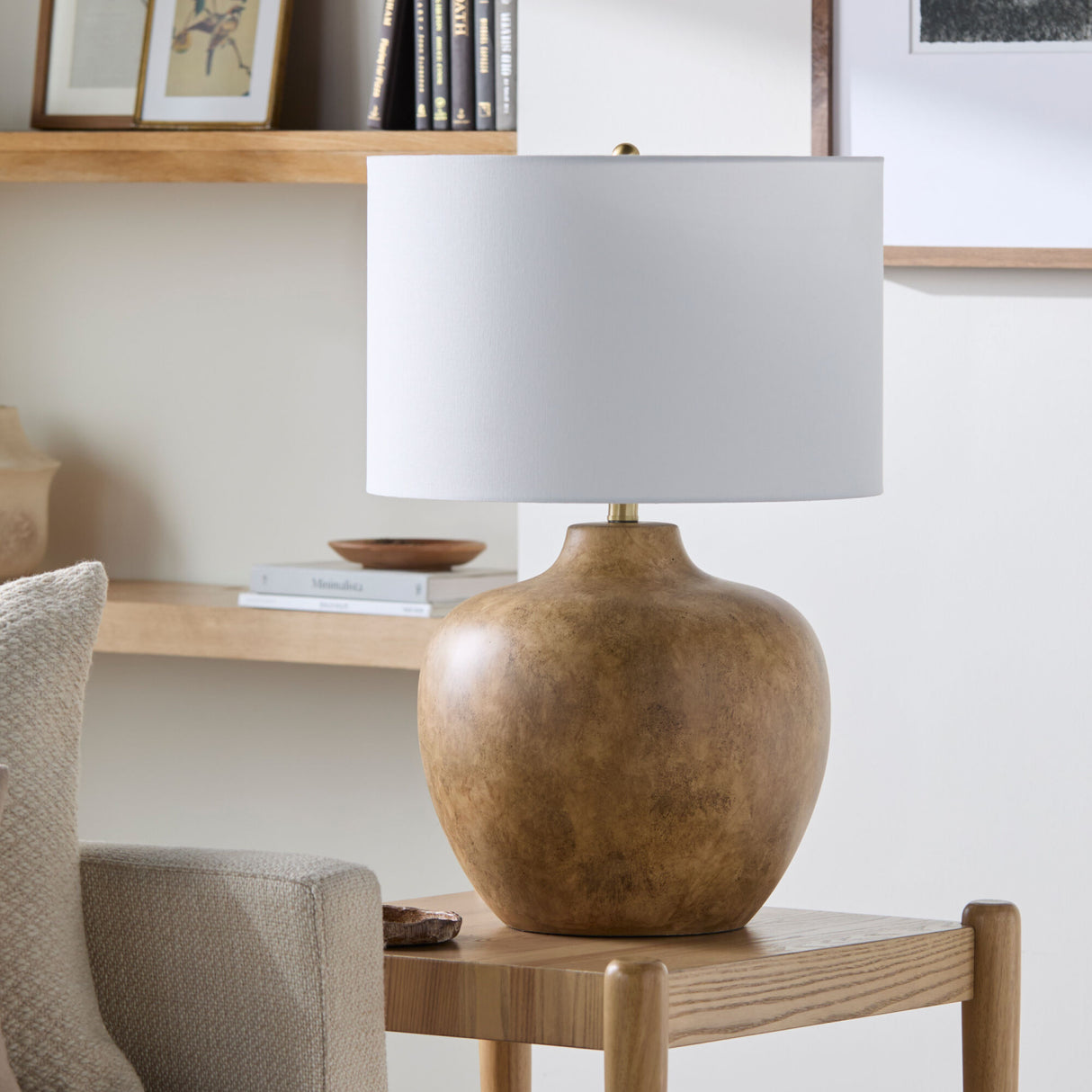 Modern European furniture - Painted Ceramic Table Lamp - www.oroa.com | Oroa.com