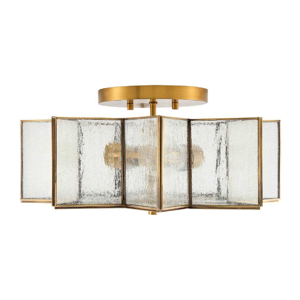 Modern European furniture - Iron-Framed Frosted Glass Ceiling Lamp - www.oroa.com | Oroa.com