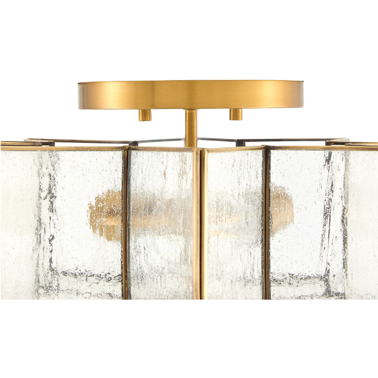 Modern European furniture - Iron-Framed Frosted Glass Ceiling Lamp - www.oroa.com | Oroa.com
