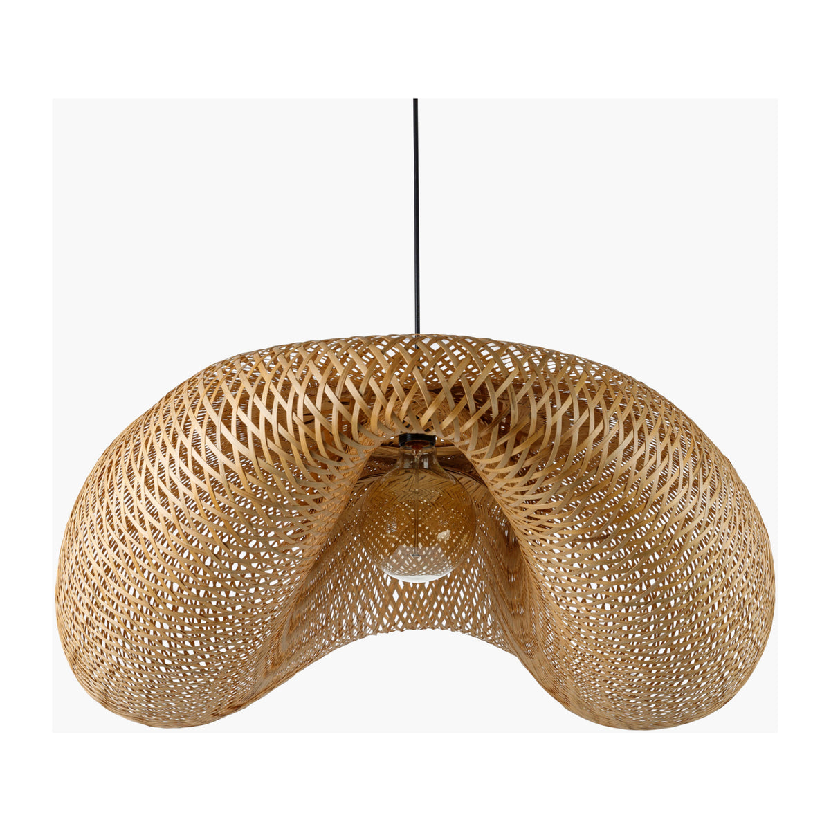 Modern European furniture - Braided Bamboo Pendant Lamp - www.oroa.com | Oroa.com
