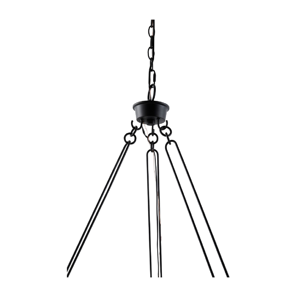 Modern European furniture - Faceted Clear Glass Chandelier - www.oroa.com | Oroa.com
