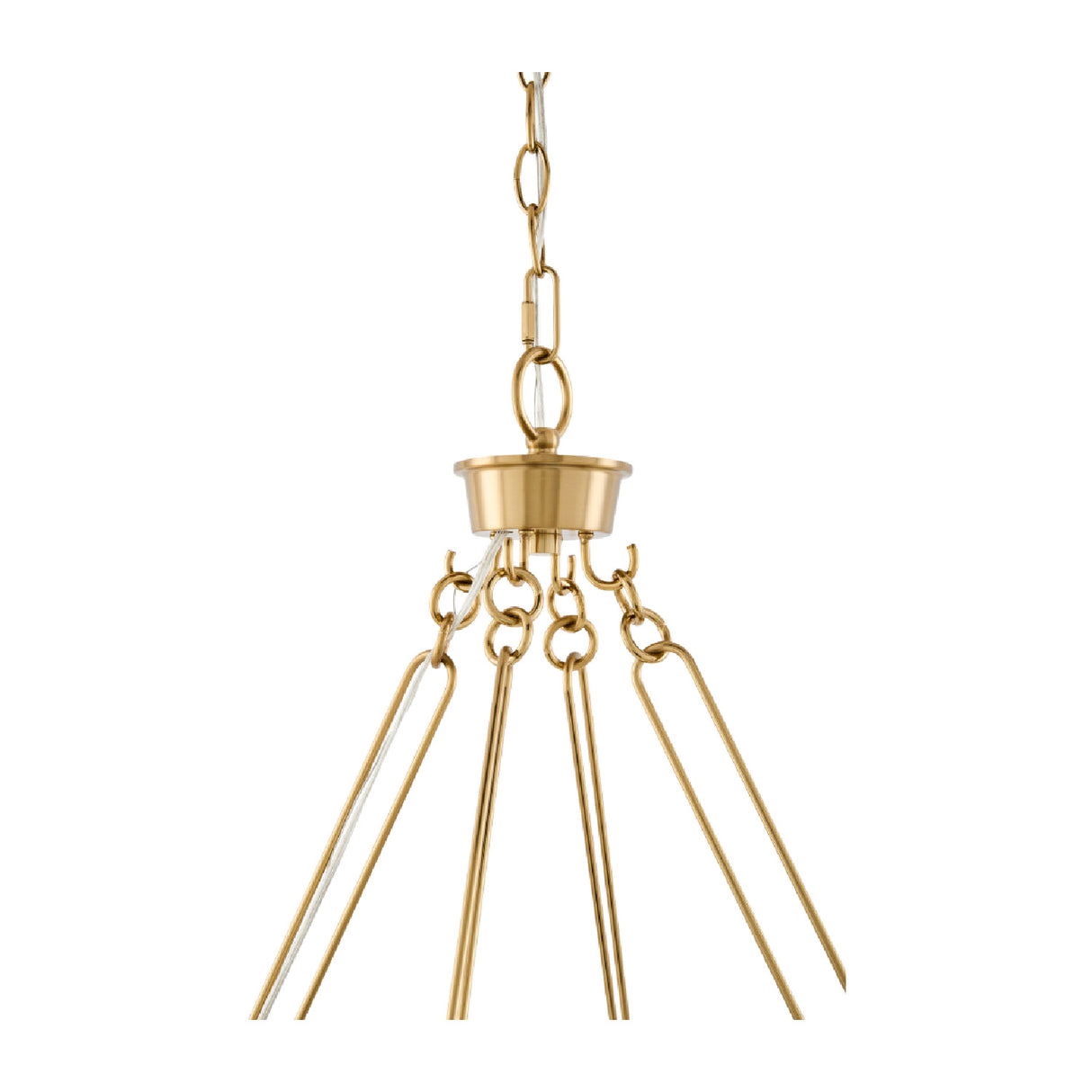Modern European furniture - Faceted Clear Glass Chandelier - www.oroa.com | Oroa.com
