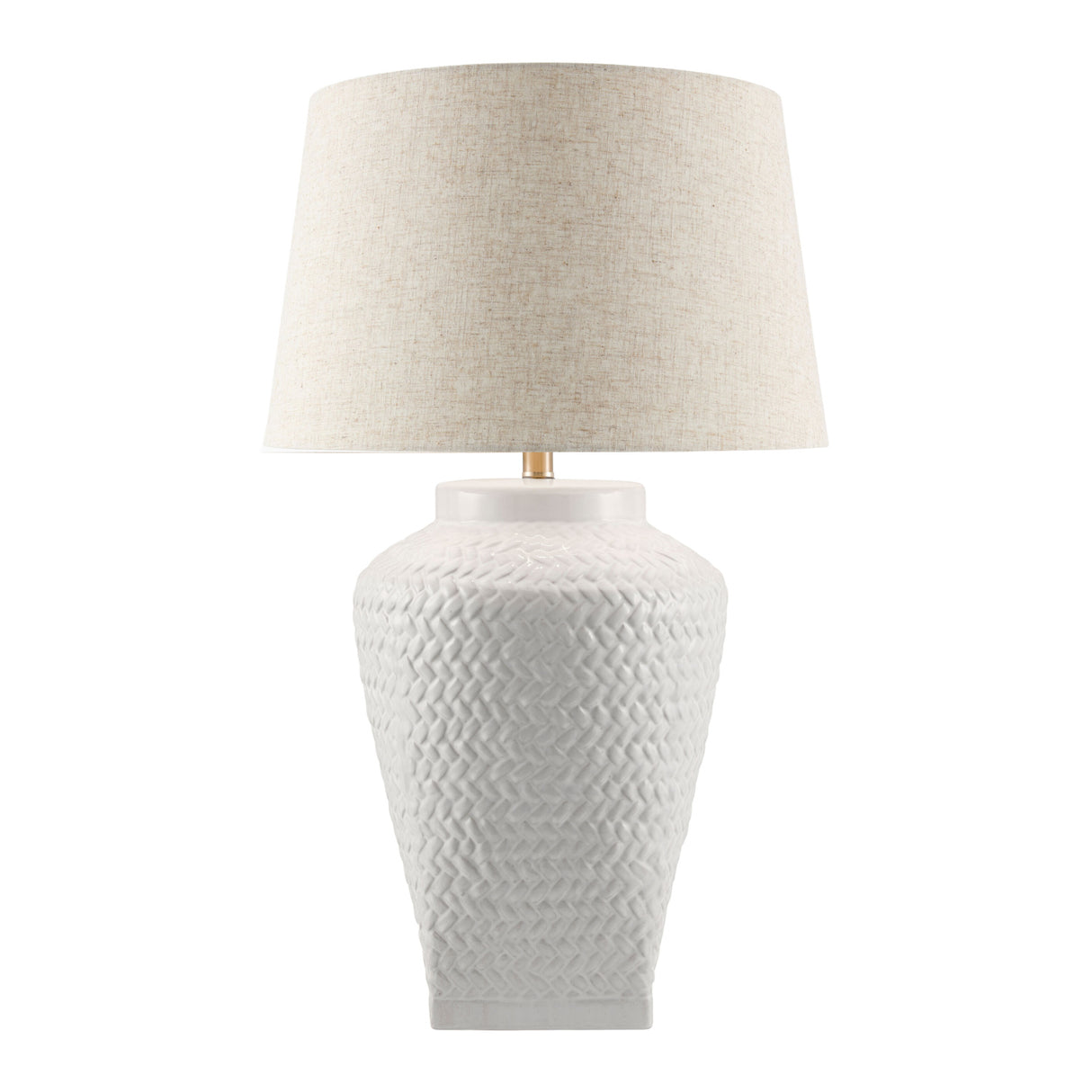 Modern European furniture - Embossed Pattern Ceramic Table Lamp - www.oroa.com | Oroa.com