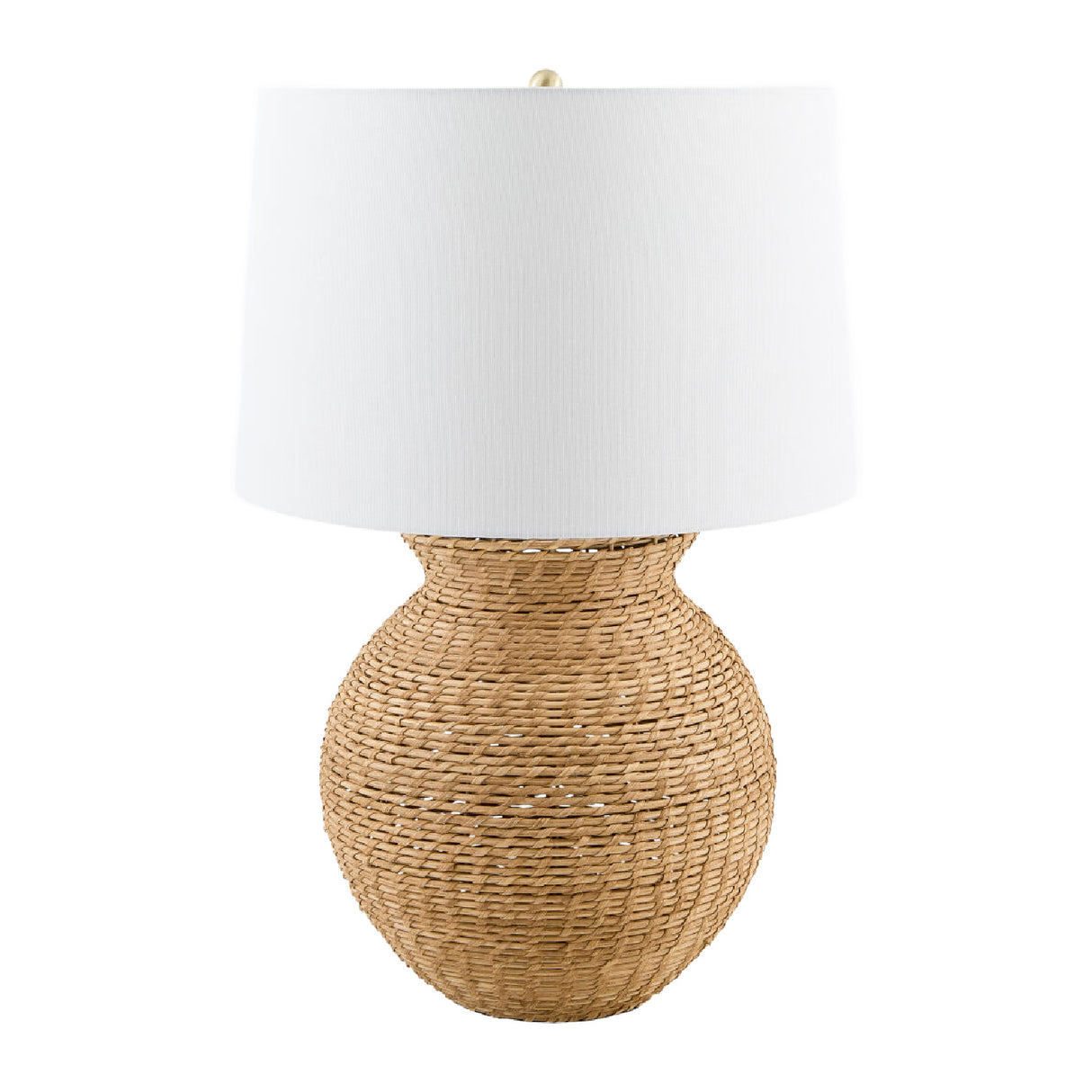 Modern European furniture - Natural Rattan Base Table Lamp - www.oroa.com | Oroa.com