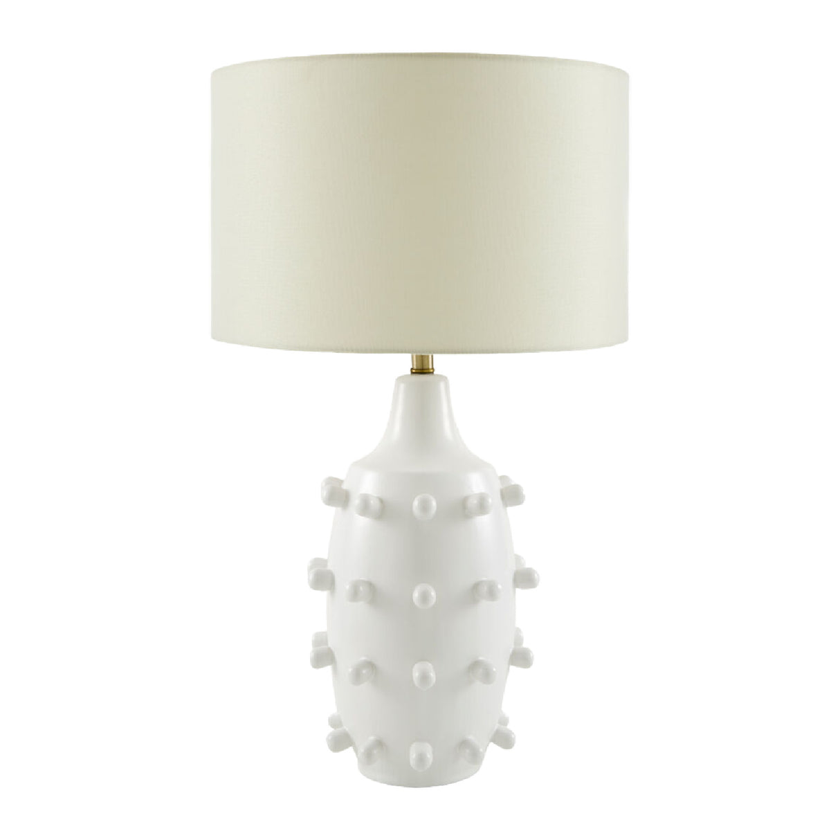 Modern European furniture - White Ceramic Table Lamp - www.oroa.com | Oroa.com