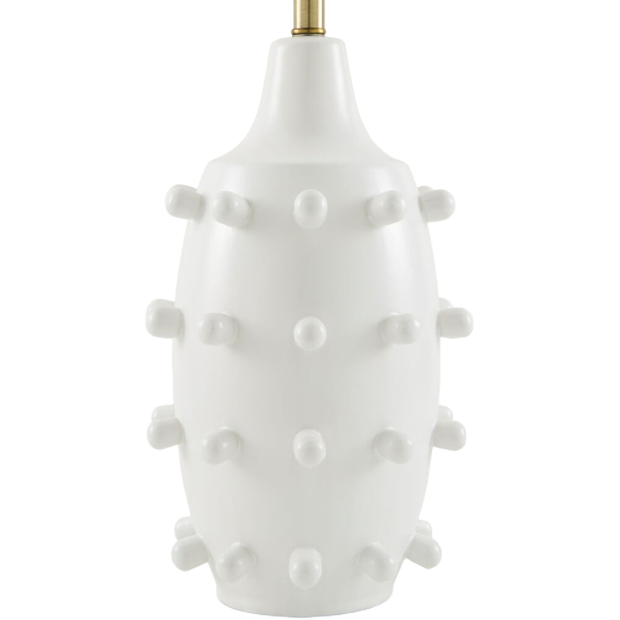 Modern European furniture - White Ceramic Table Lamp - www.oroa.com | Oroa.com
