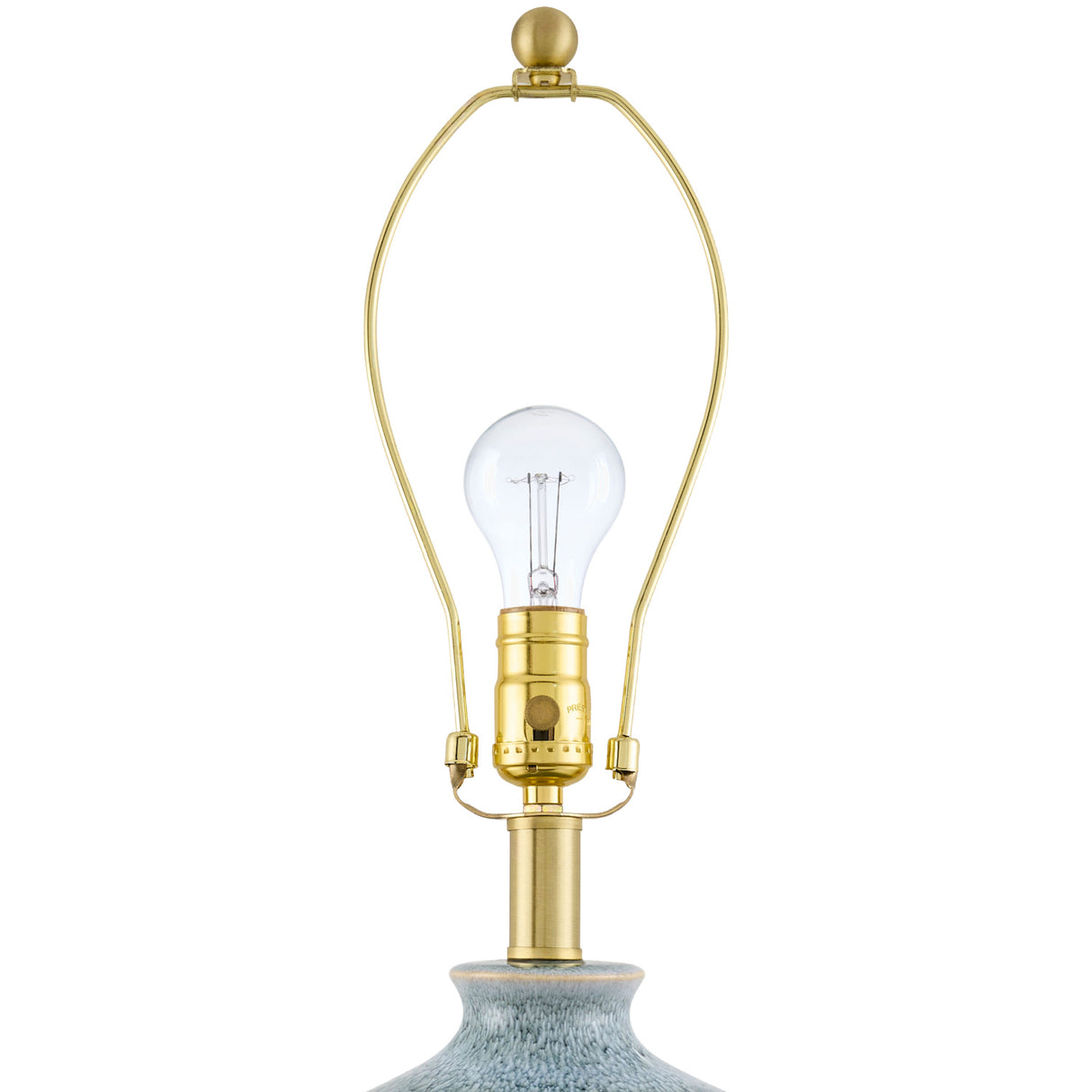 Modern European furniture - Two-Toned Blue Ceramic Table Lamp - www.oroa.com | Oroa.com