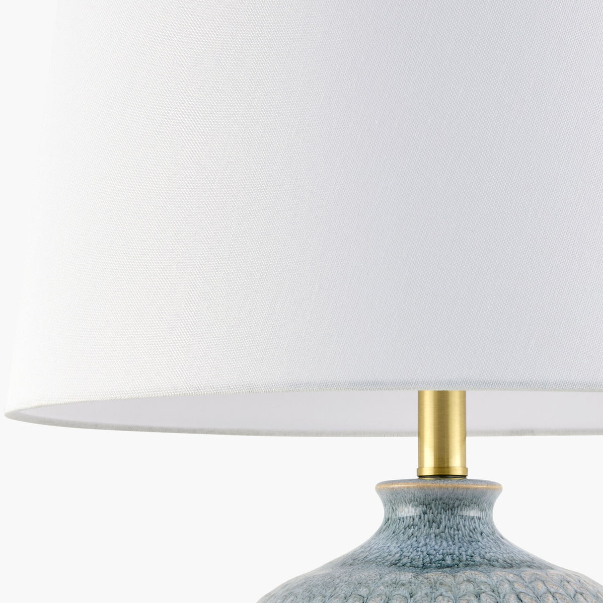 Modern European furniture - Two-Toned Blue Ceramic Table Lamp - www.oroa.com | Oroa.com