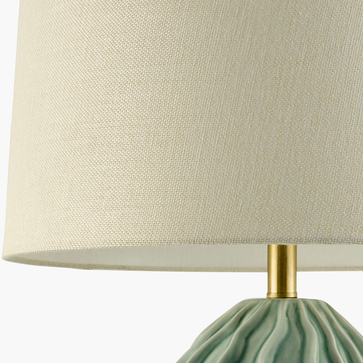 Modern European furniture - Green Relief Ceramic Table Lamp - www.oroa.com | Oroa.com