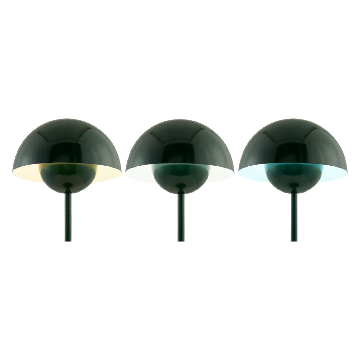 Modern European furniture - Painted Metal Dome Table Lamp - www.oroa.com | Oroa.com