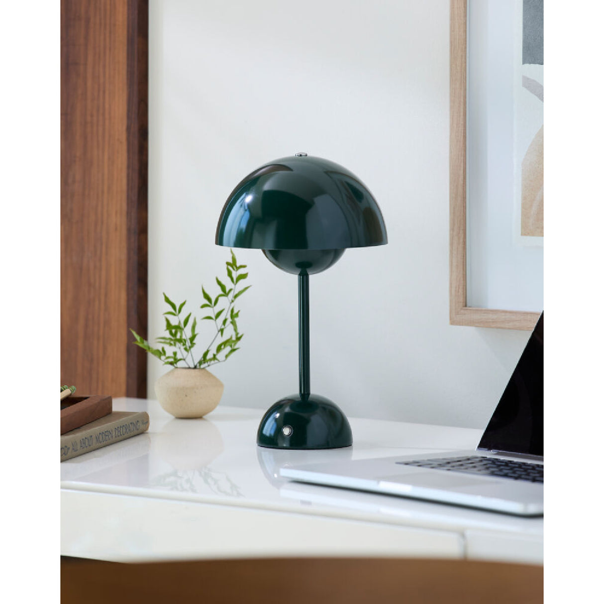 Modern European furniture - Painted Metal Dome Table Lamp - www.oroa.com | Oroa.com