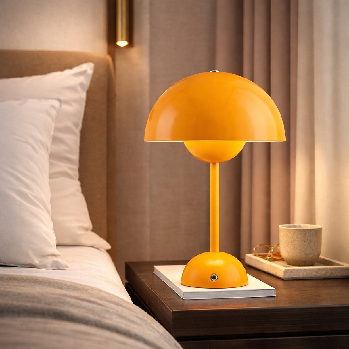 Modern European furniture - Painted Metal Dome Table Lamp - www.oroa.com | Oroa.com