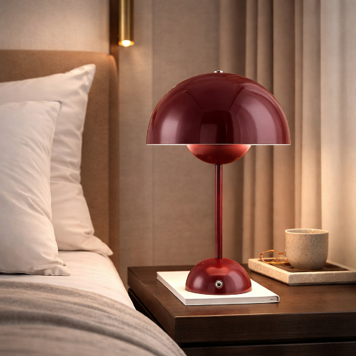 Modern European furniture - Painted Metal Dome Table Lamp - www.oroa.com | Oroa.com