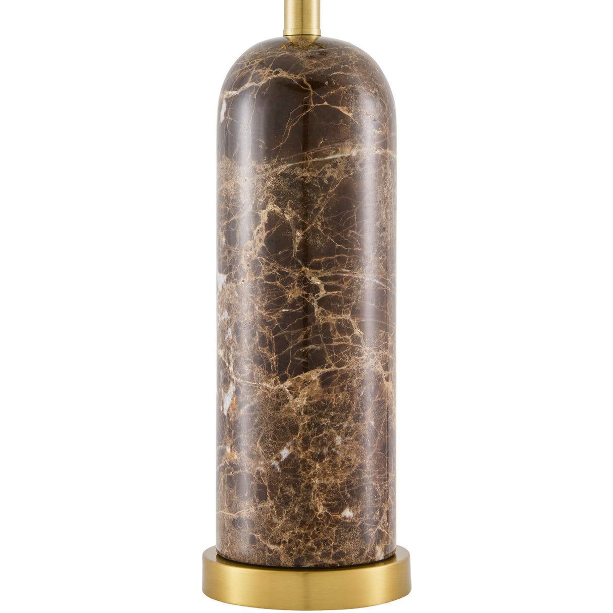 Modern European furniture - Brushed Marble Linen Table Lamp - www.oroa.com | Oroa.com