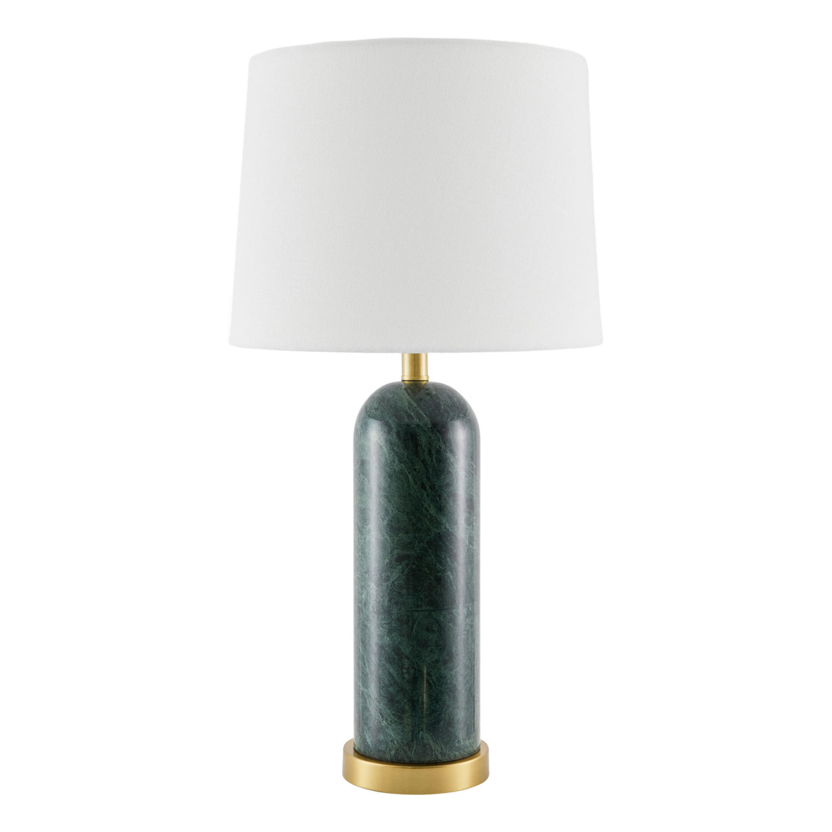 Modern European furniture - Brushed Marble Linen Table Lamp - www.oroa.com | Oroa.com