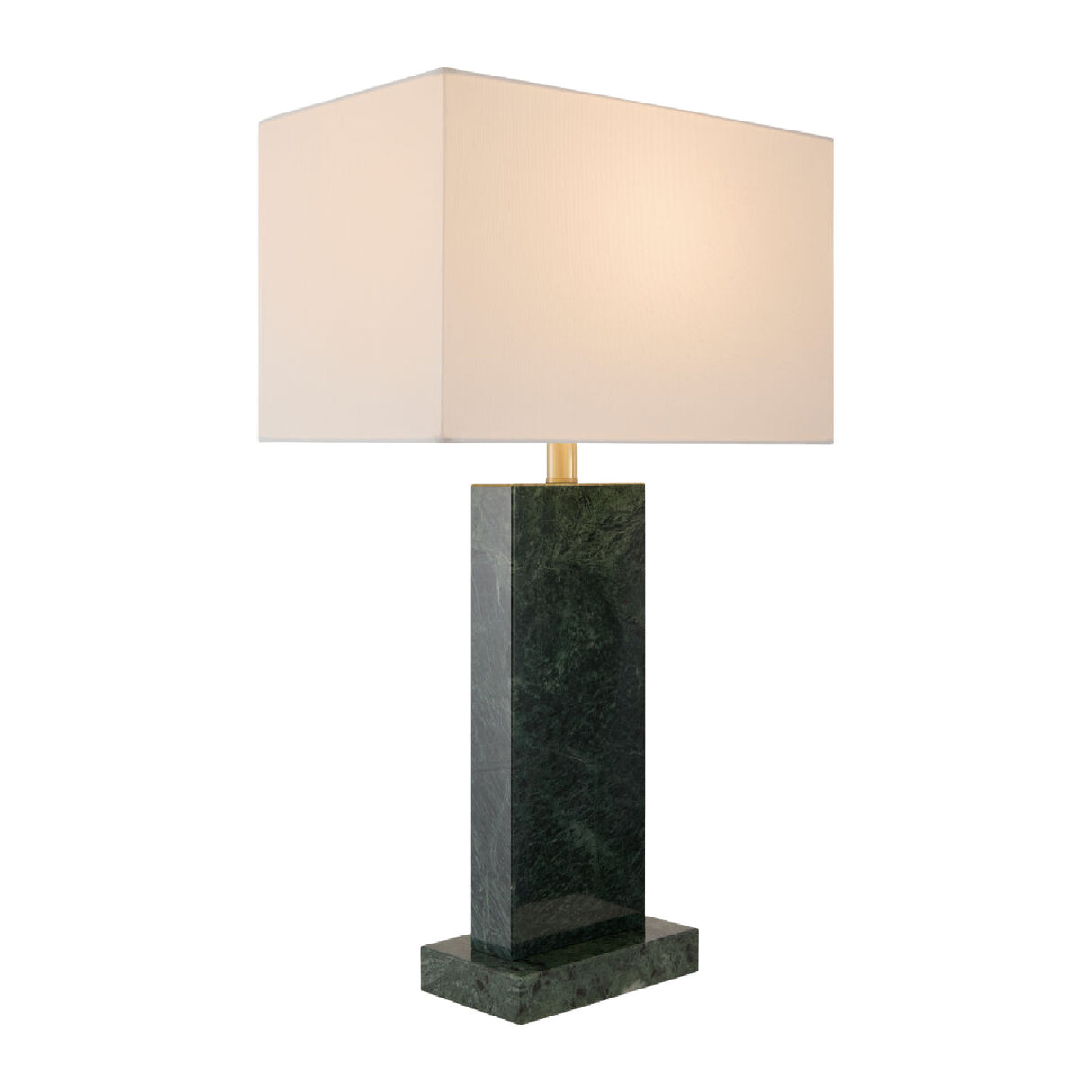 Modern European furniture - Rectangular Brushed Marble Table Lamp - www.oroa.com | Oroa.com