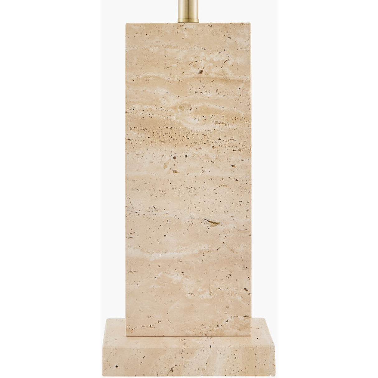 Modern European furniture - Rectangular Brushed Marble Table Lamp - www.oroa.com | Oroa.com