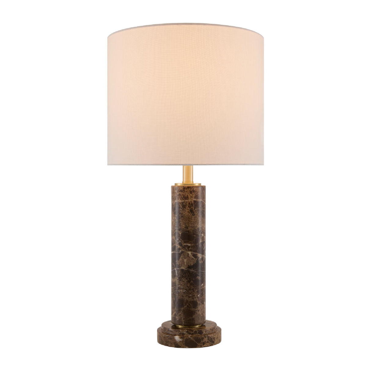 Modern European furniture - Brushed Marble Tube Table Lamp - www.oroa.com | Oroa.com