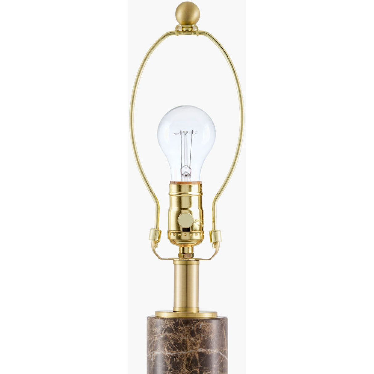 Modern European furniture - Brushed Marble Tube Table Lamp - www.oroa.com | Oroa.com