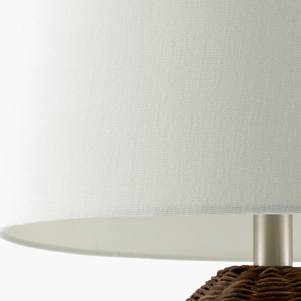 Modern European furniture - Painted Brown Rattan Table Lamp - www.oroa.com | Oroa.com