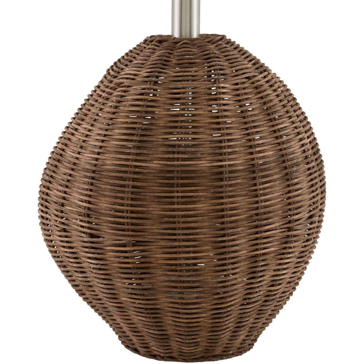 Modern European furniture - Painted Brown Rattan Table Lamp - www.oroa.com | Oroa.com