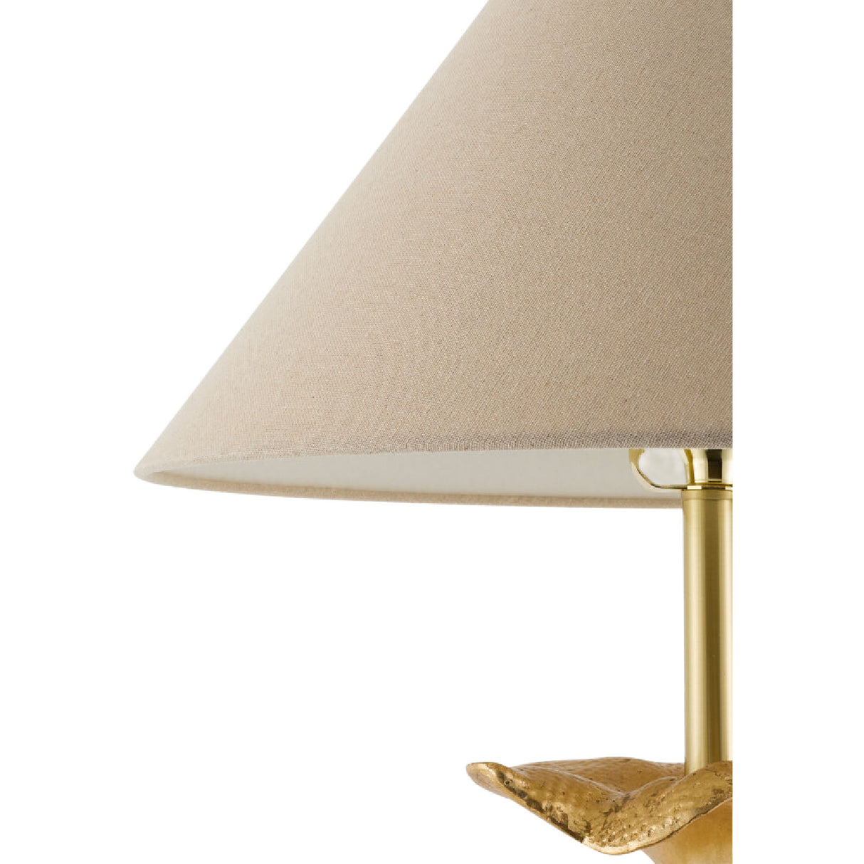 Modern European furniture - Beige Linen Empire Table Lamp - www.oroa.com | Oroa.com