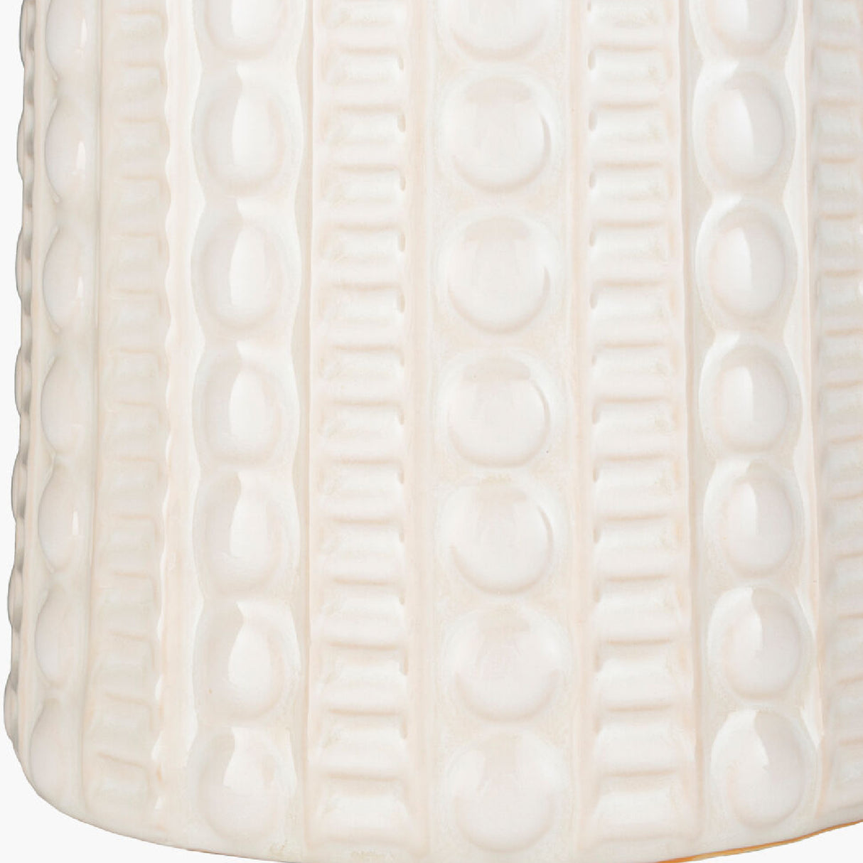 Modern European furniture - Crackle White Ceramic Table Lamp - www.oroa.com | Oroa.com