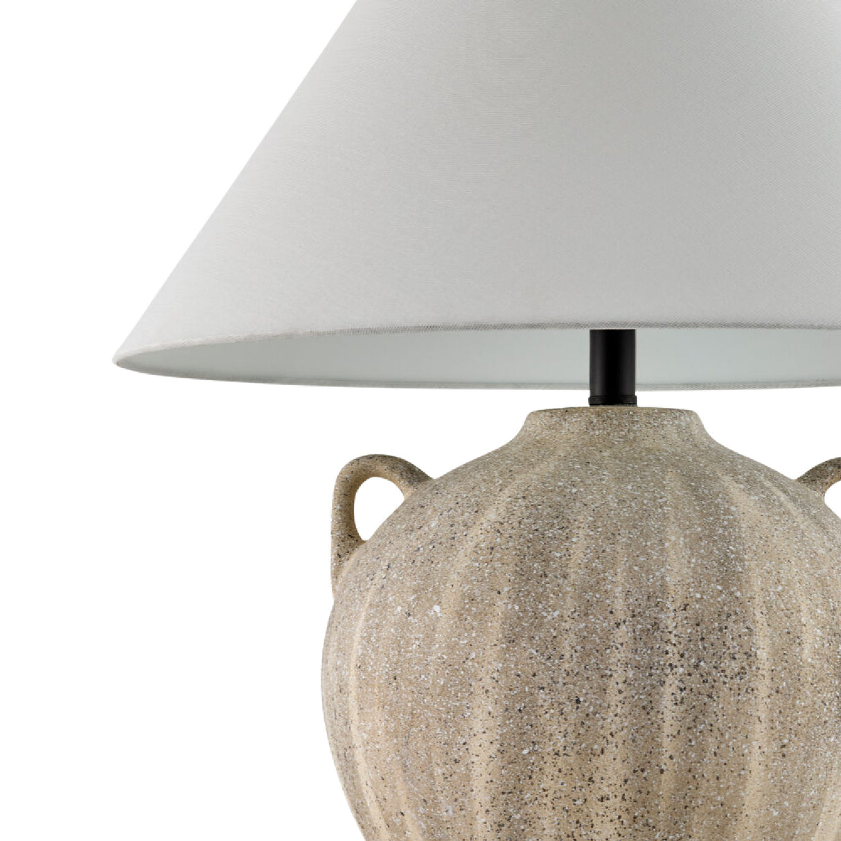 Modern European furniture - Rounded Ceramic Table Lamp - www.oroa.com | Oroa.com