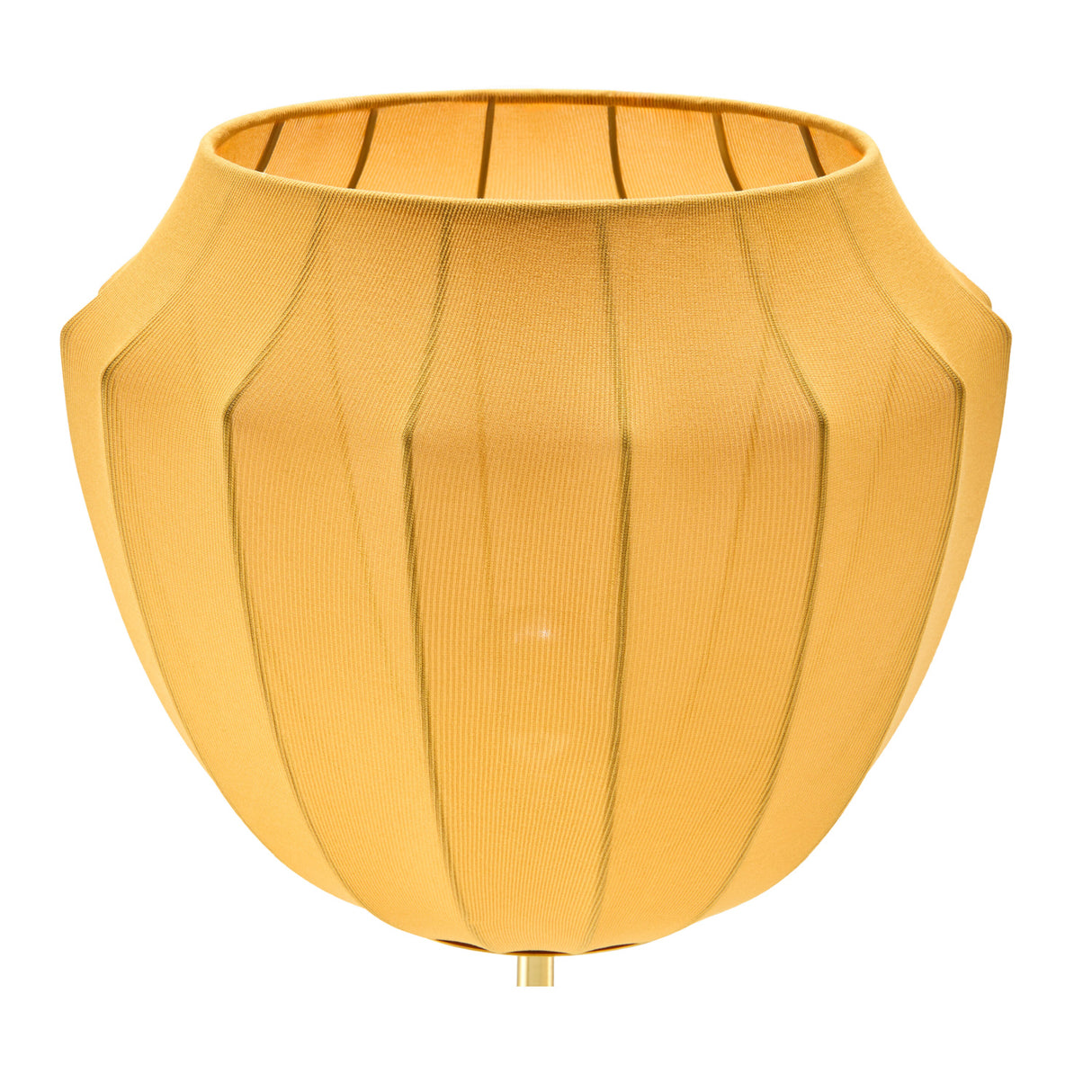 Modern European furniture - Yellow Linen Accent Floor Lamp - www.oroa.com | Oroa.com