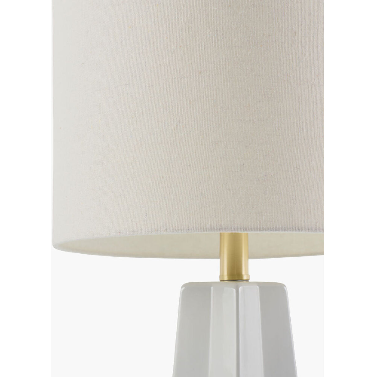 Modern European furniture - Faceted Ceramic Accent Table Lamp - www.oroa.com | Oroa.com